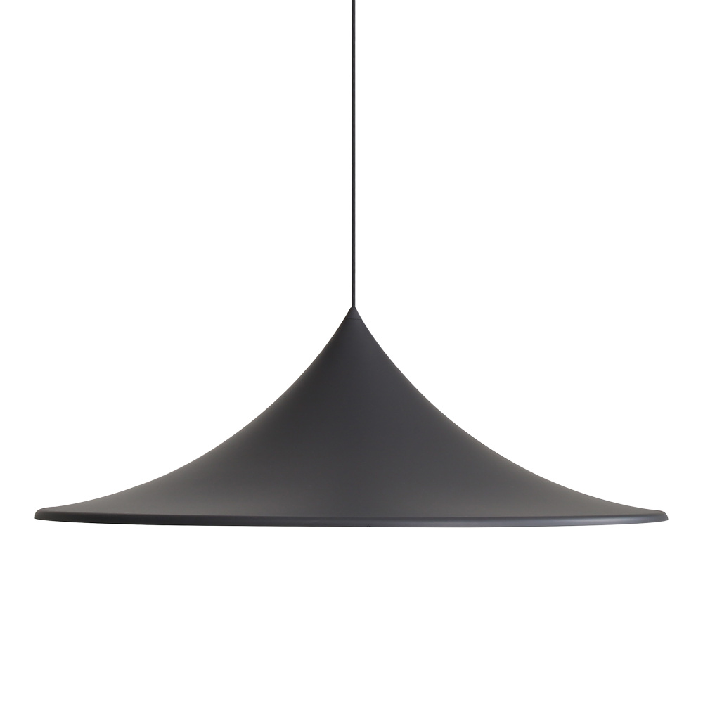 Golden Lighting Vistara 1-light 35in Pendant in Sand Black